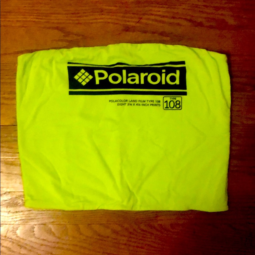 Fun neon green tube top